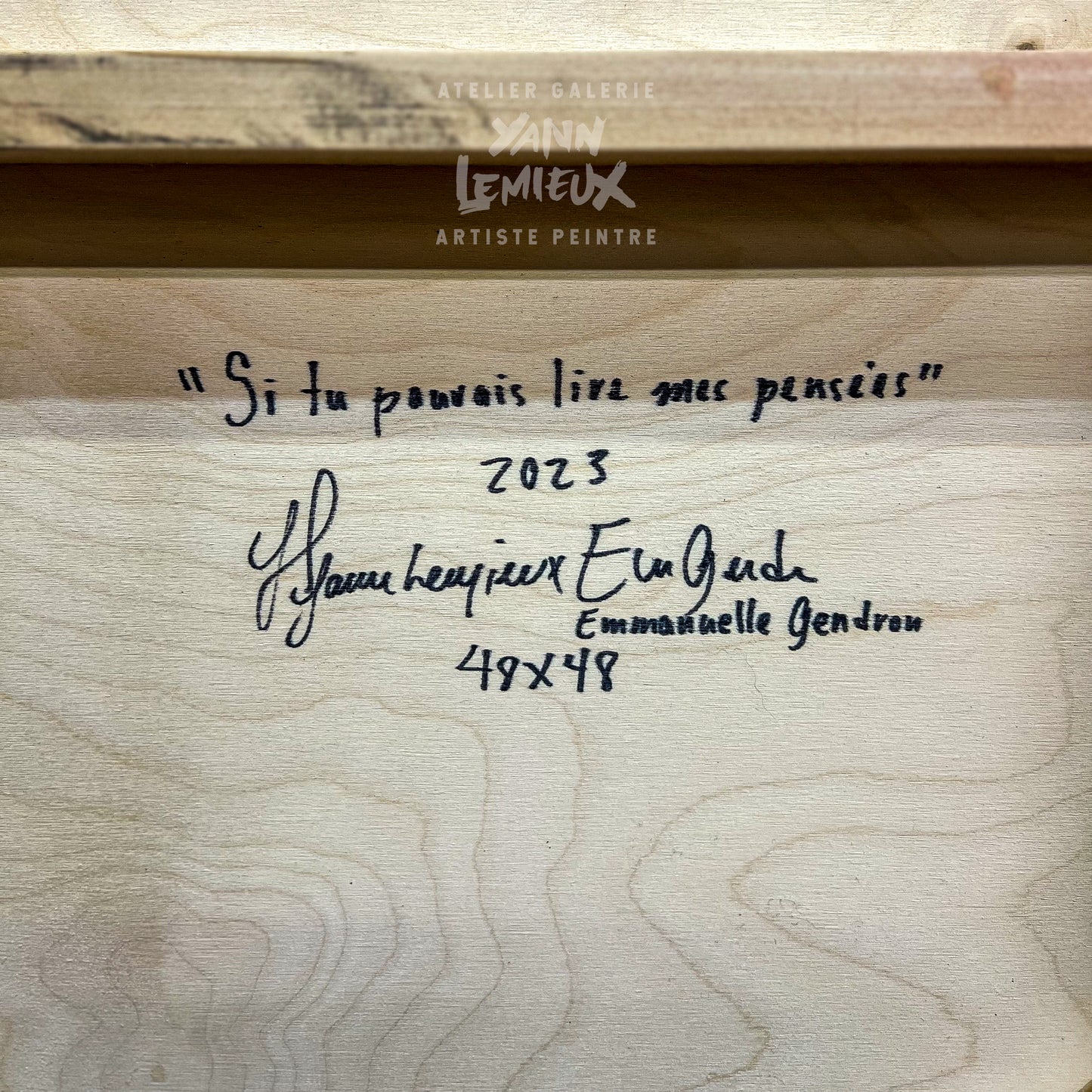 Si tu pouvais lire mes pensées