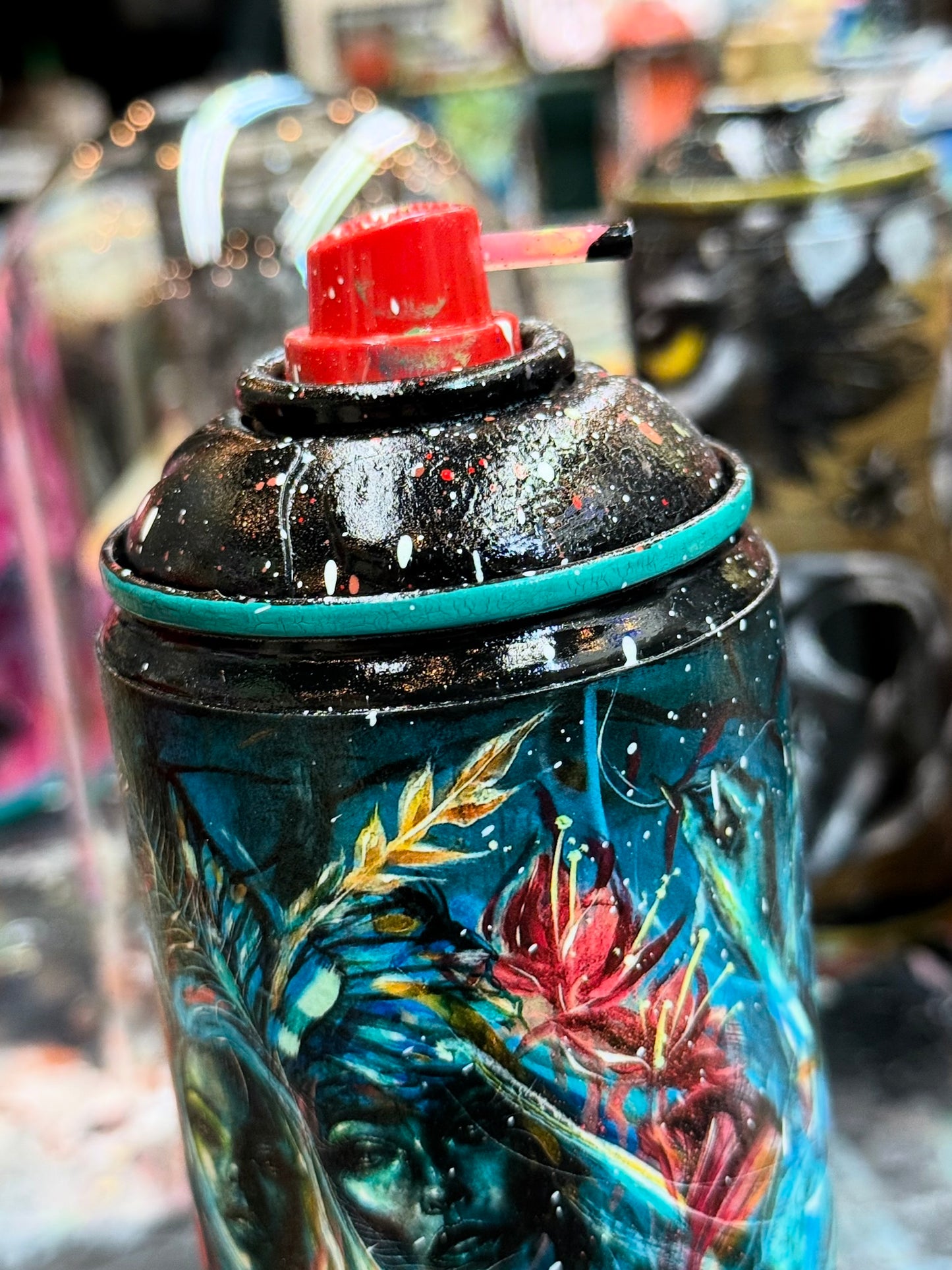 Bombe aérosol Rêverie turquoise