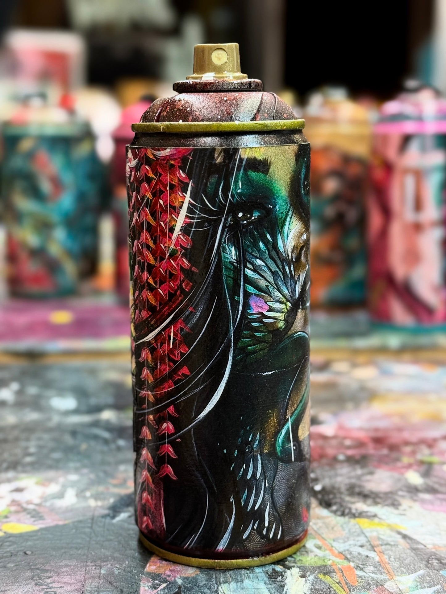 Bombe aérosol Geisha