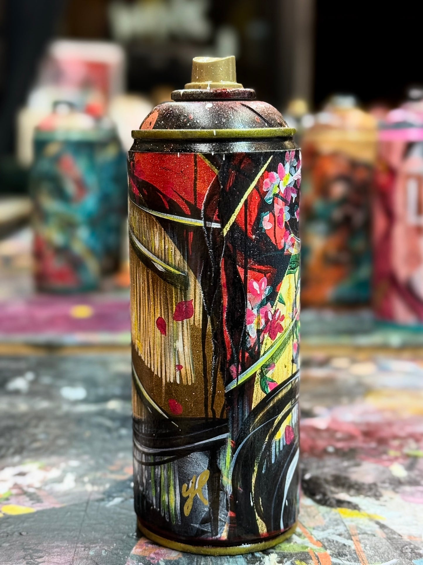 Bombe aérosol Geisha