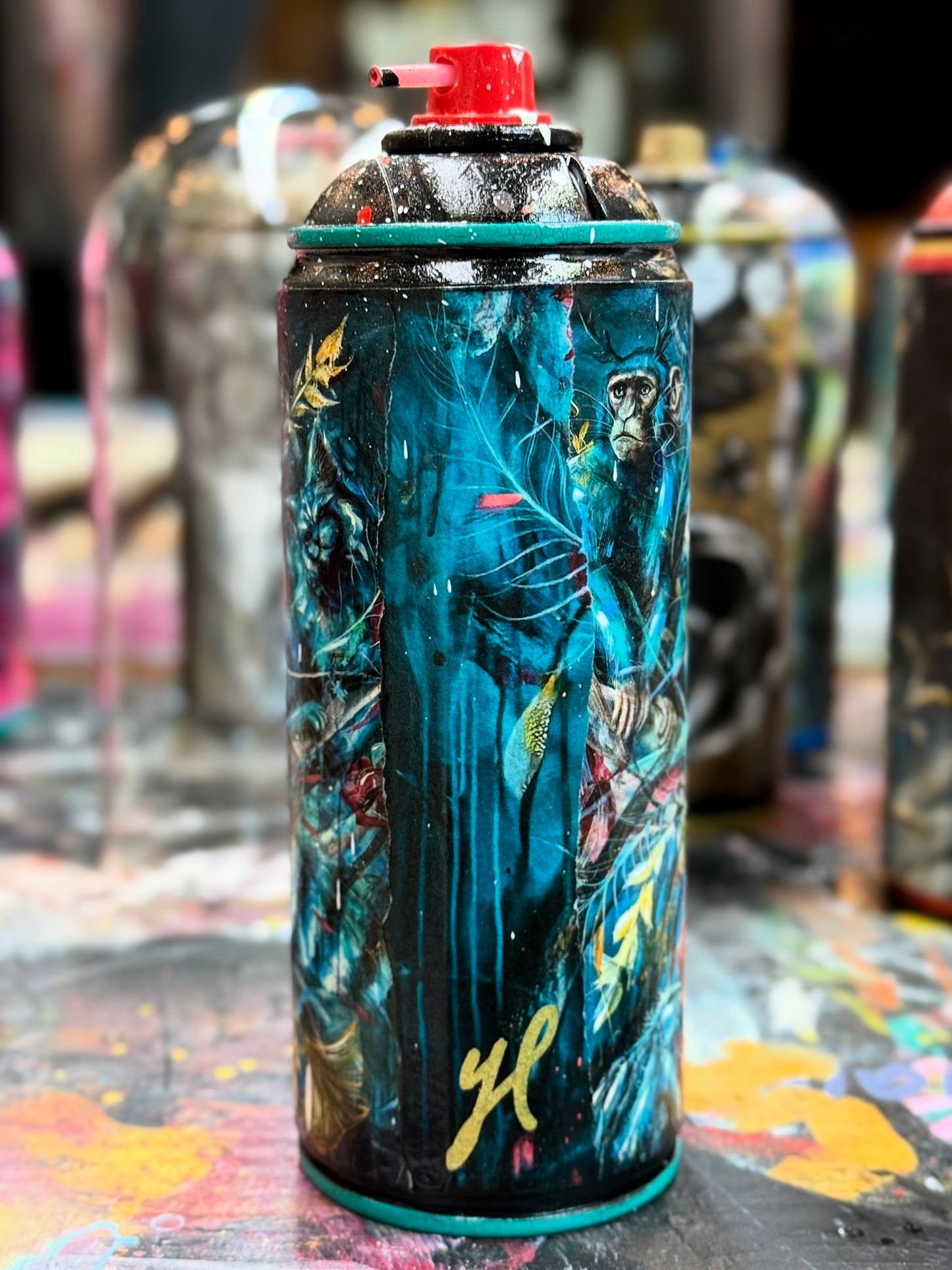 Bombe aérosol Rêverie turquoise