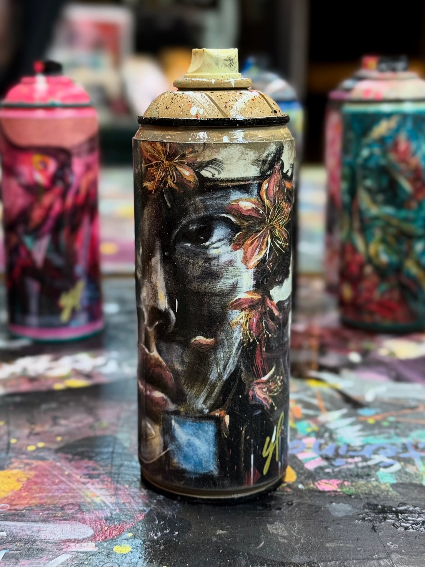 Bombe aérosol Guerrière