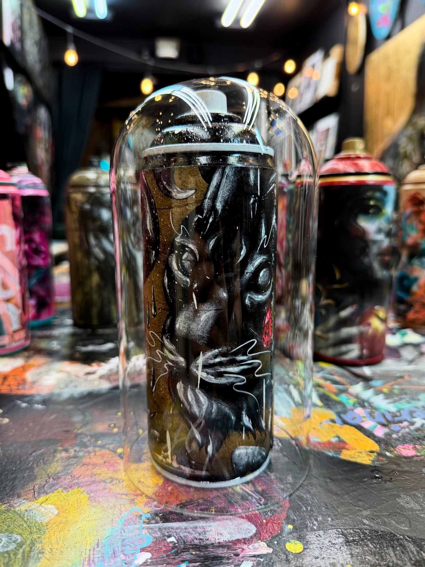 Bombe aérosol Vorace blanc