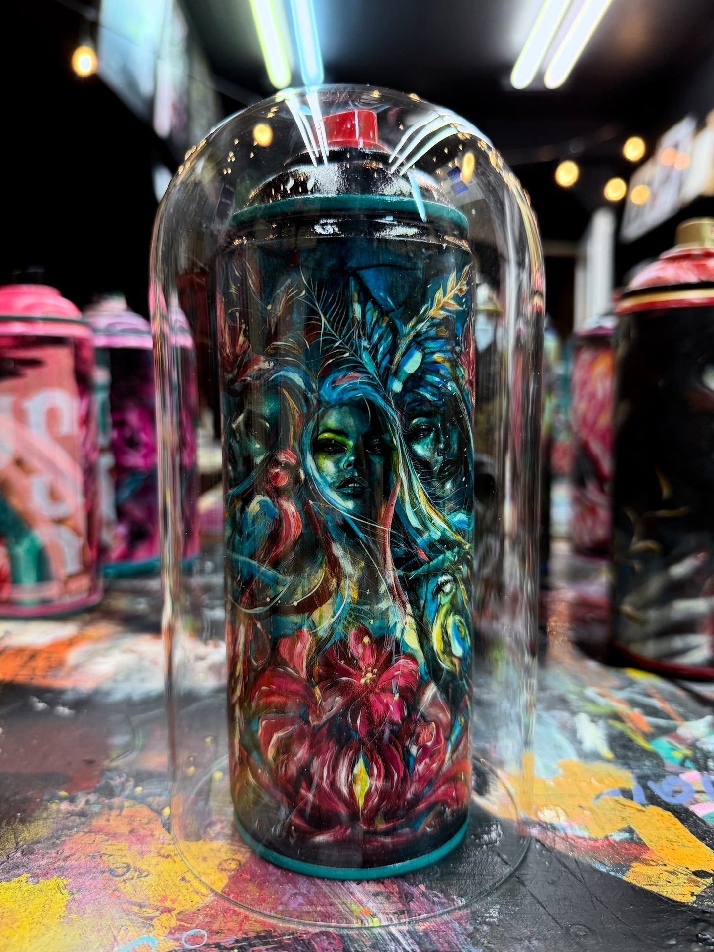 Bombe aérosol Rêverie turquoise