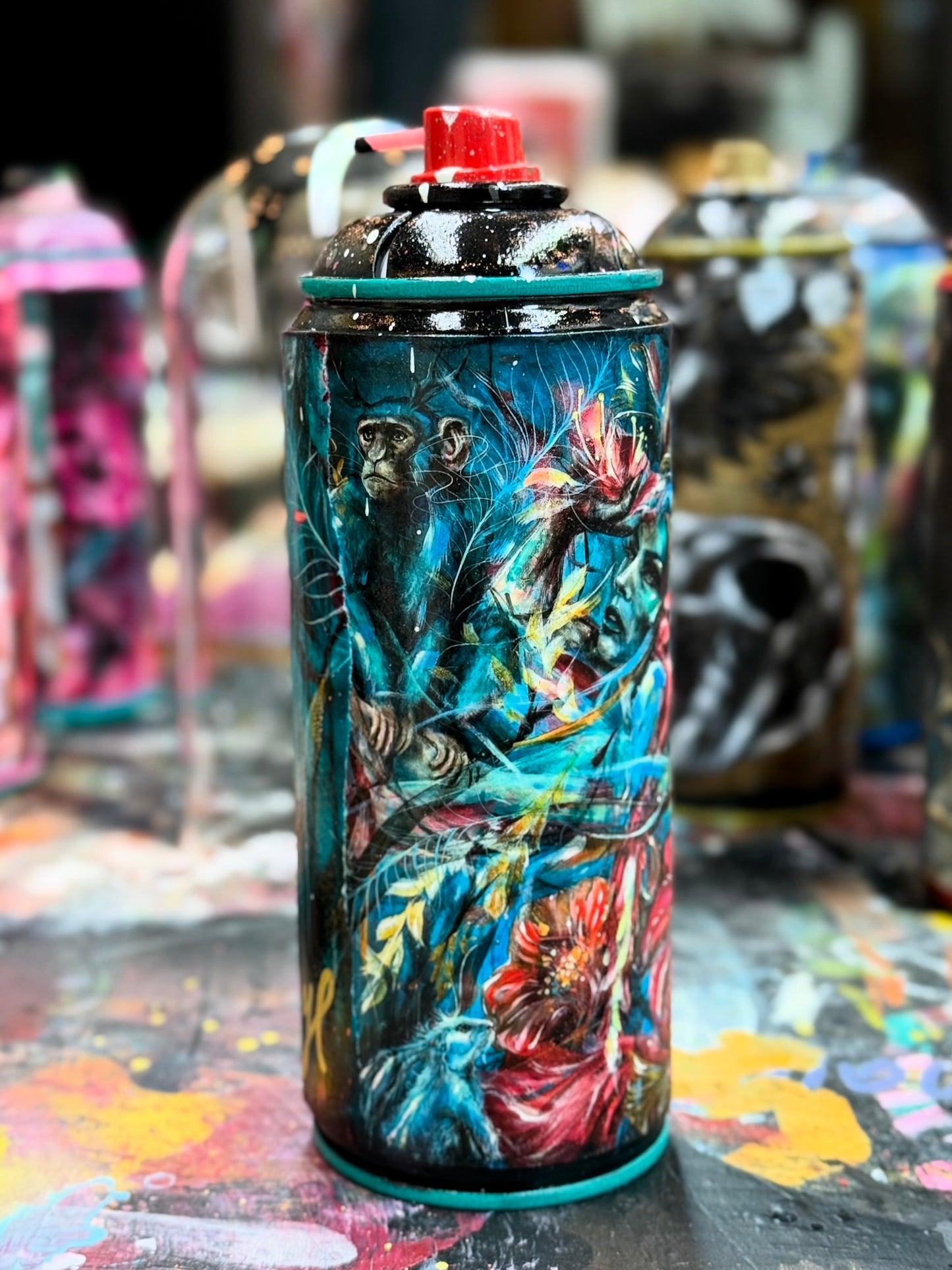 Bombe aérosol Rêverie turquoise