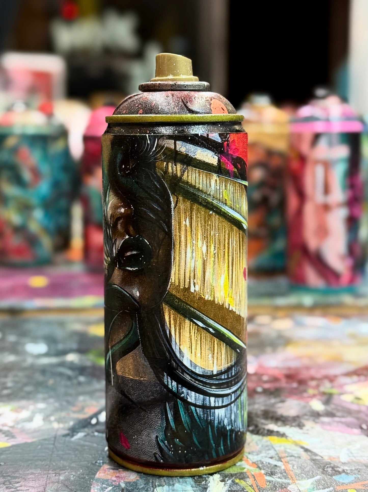 Bombe aérosol Geisha