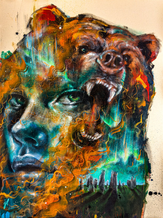 As strong as nature is great