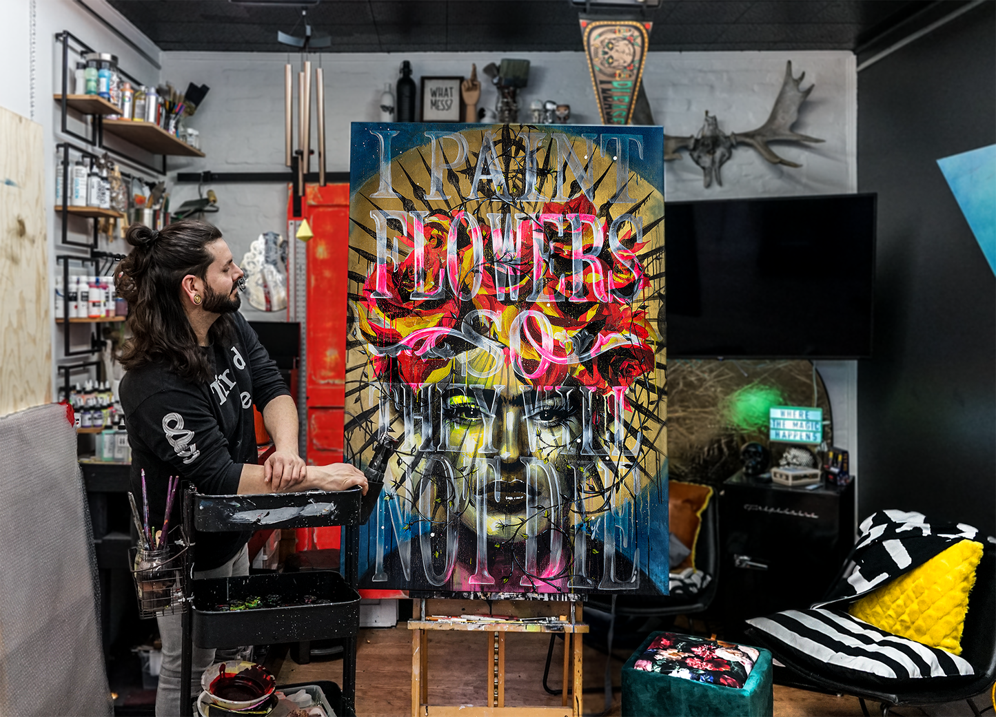 I Paint Flowers So They Will Not Die