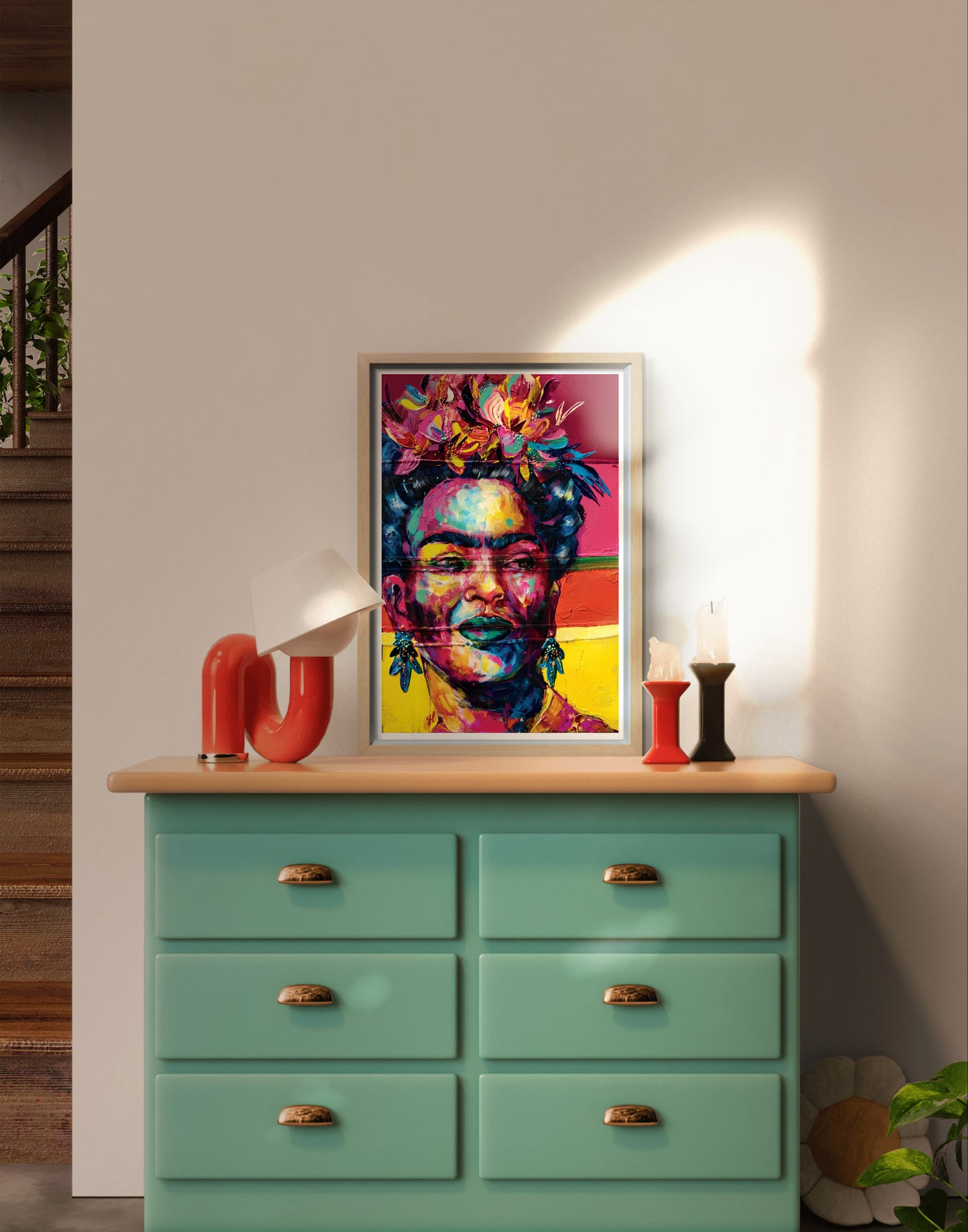 Frida Just Wanna Have Fun Art Print