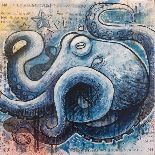 Blue Octopus #3