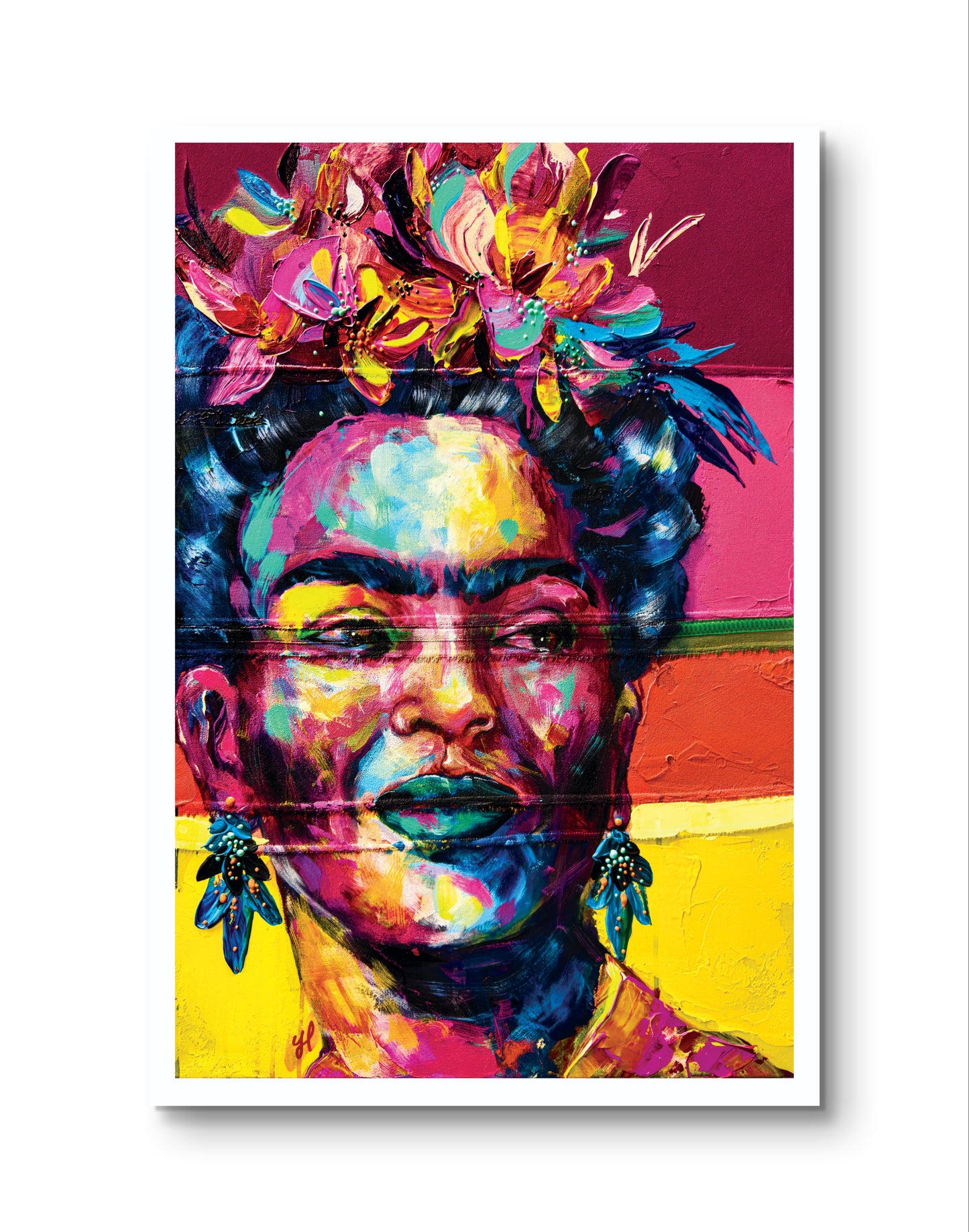 Frida Just Wanna Have Fun Art Print