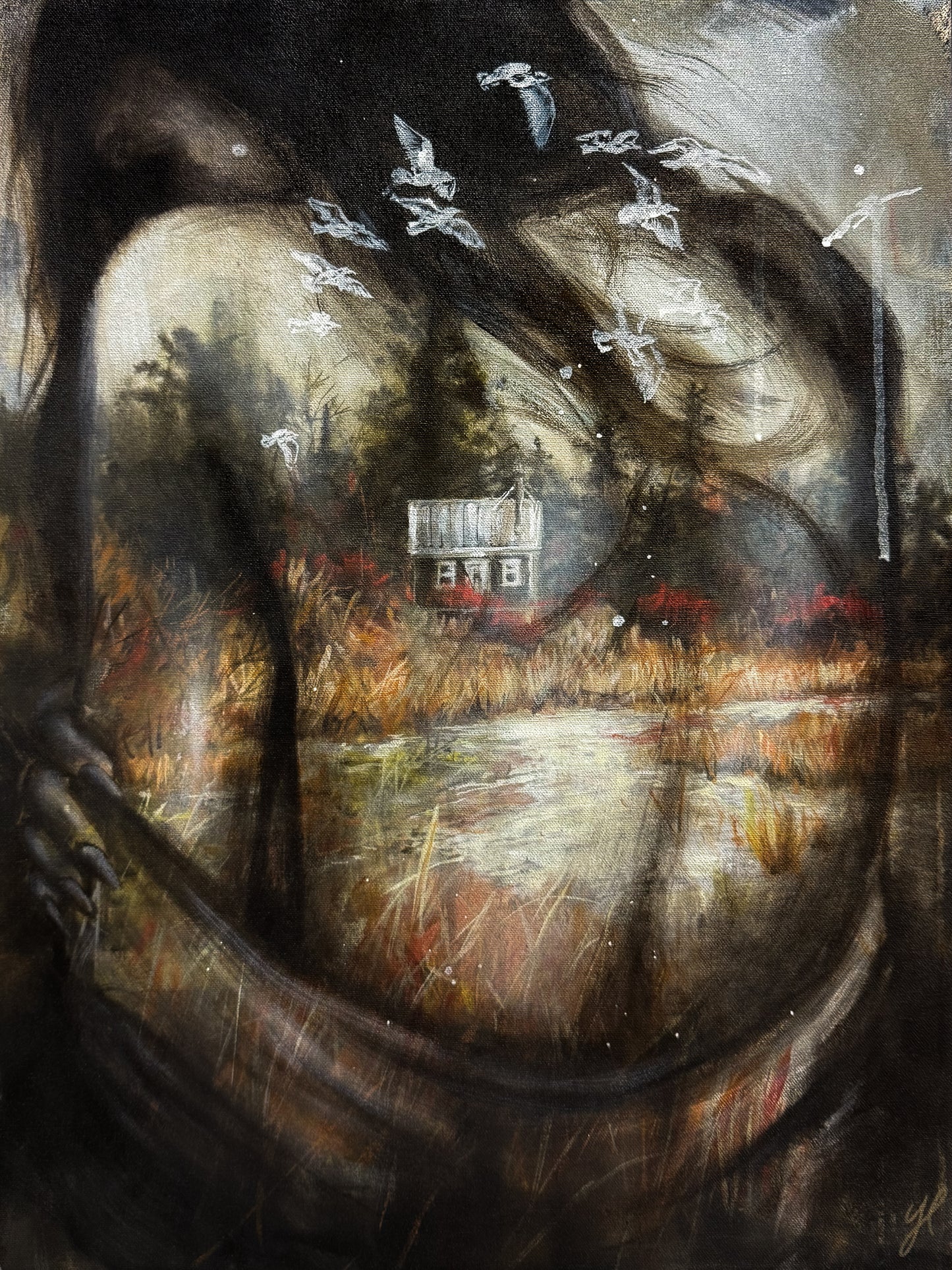 Habiter un ciel gris mélancolie