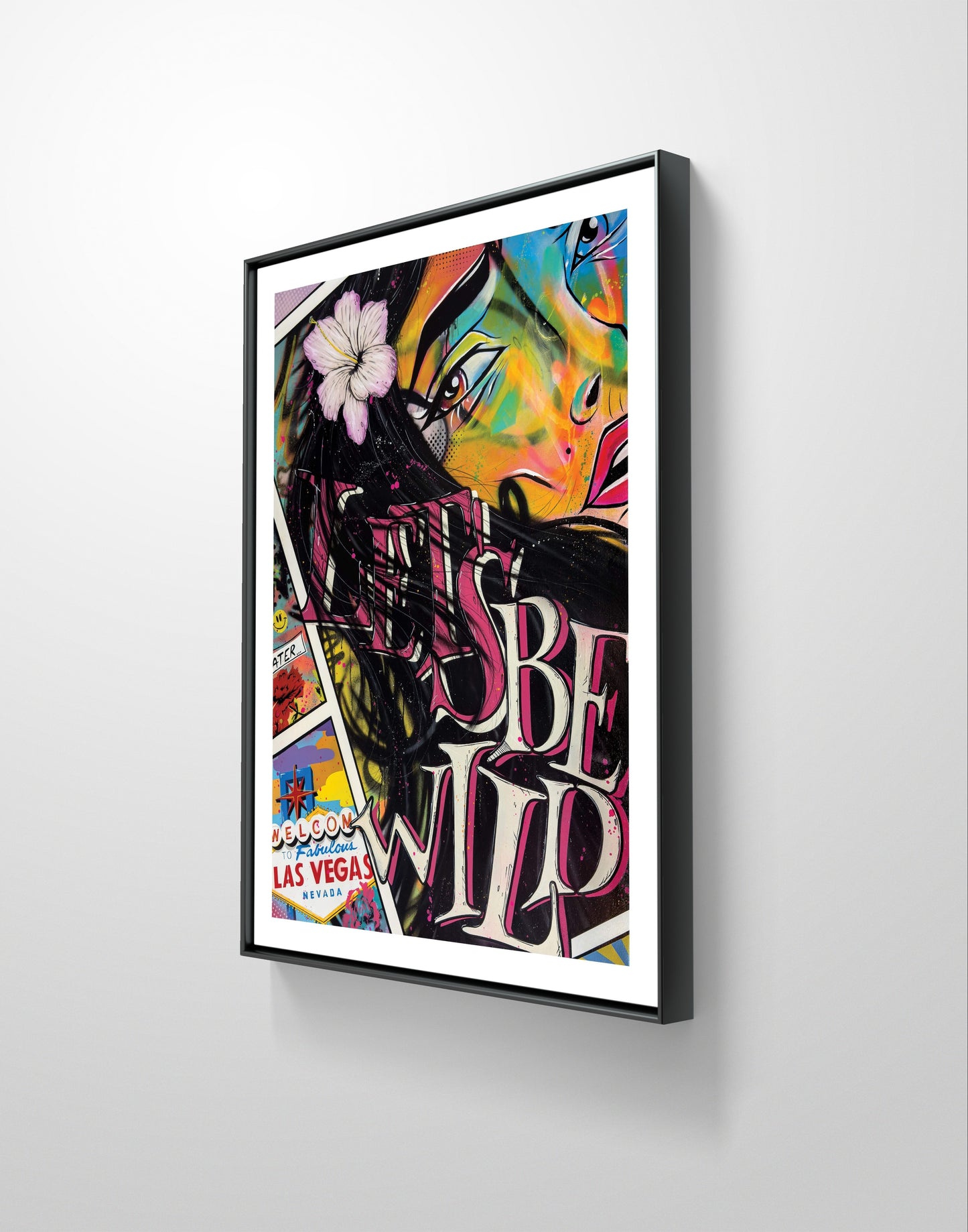 Let's Be Wild Art Print