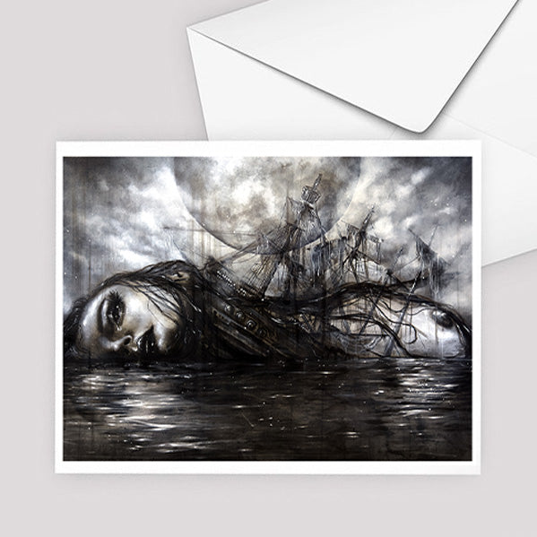 Sea Requiem - Greeting card